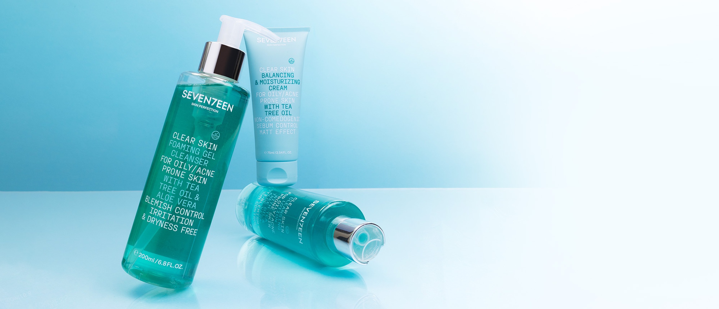 CLEAR SKIN IN 3 STEPS!